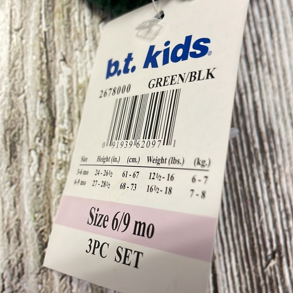 NWT! BT KIDS  3 Pc. Christmas Holiday . Boys Corduroy Pants/Sweater Set - Picture 5 of 5